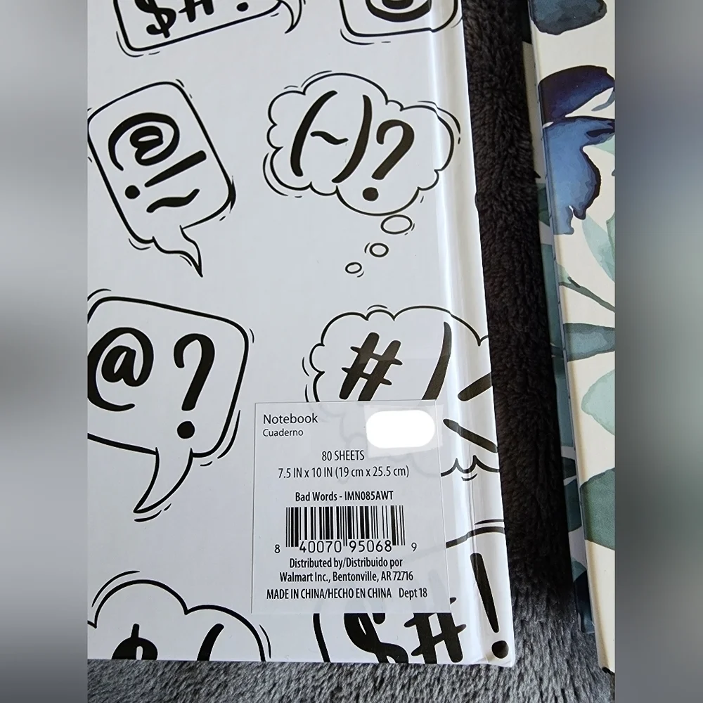 New 2 Mother's Notebooks GOOD MOMS SAY BAD WORDS & I LOVE MY UNGRATEFUL CHILDREN